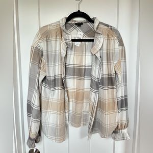 NWT Ann Taylor Flannel